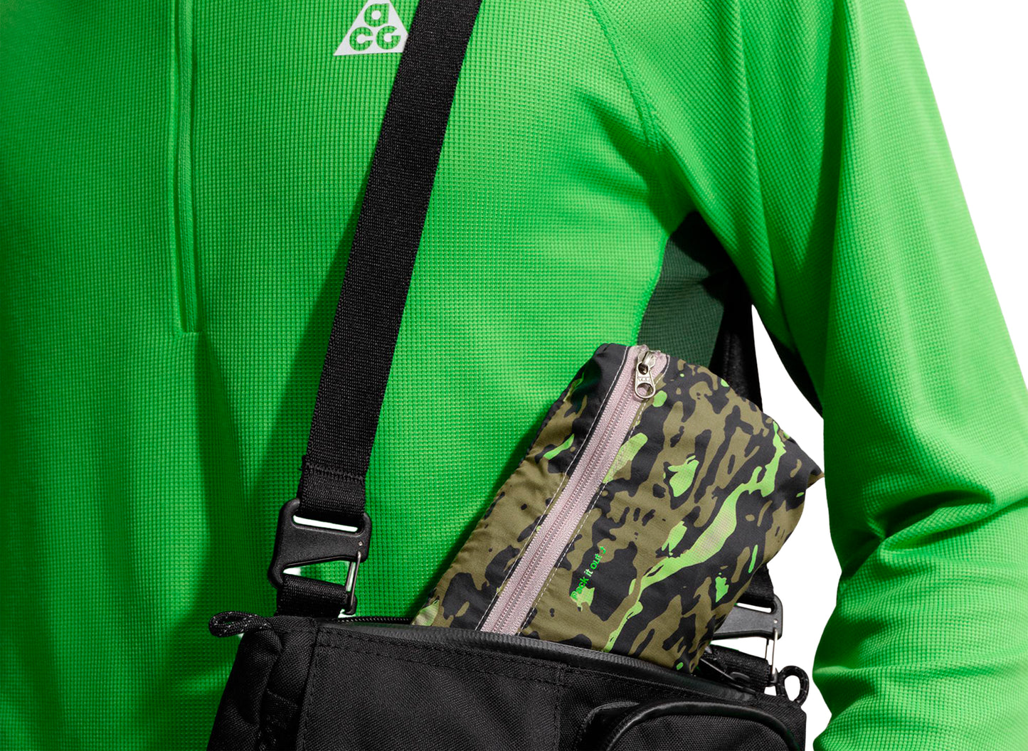 Nike ACG Trail Running Jacke in College Grey