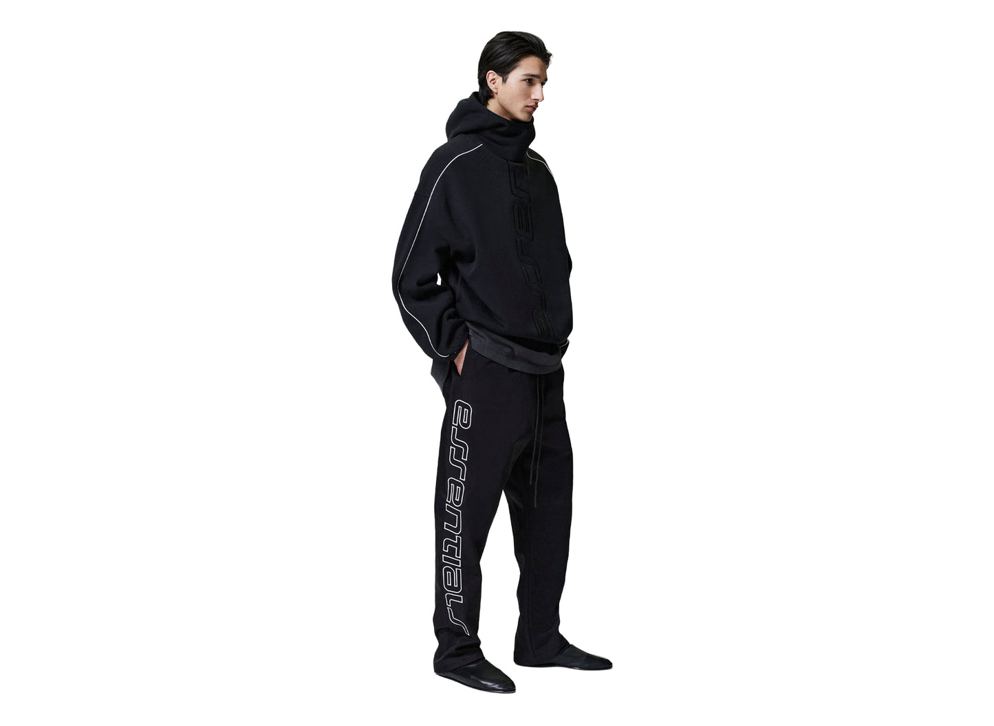 Fear of God Essentials Active Trace Relaxed Sweatpant 'Vintage Black'