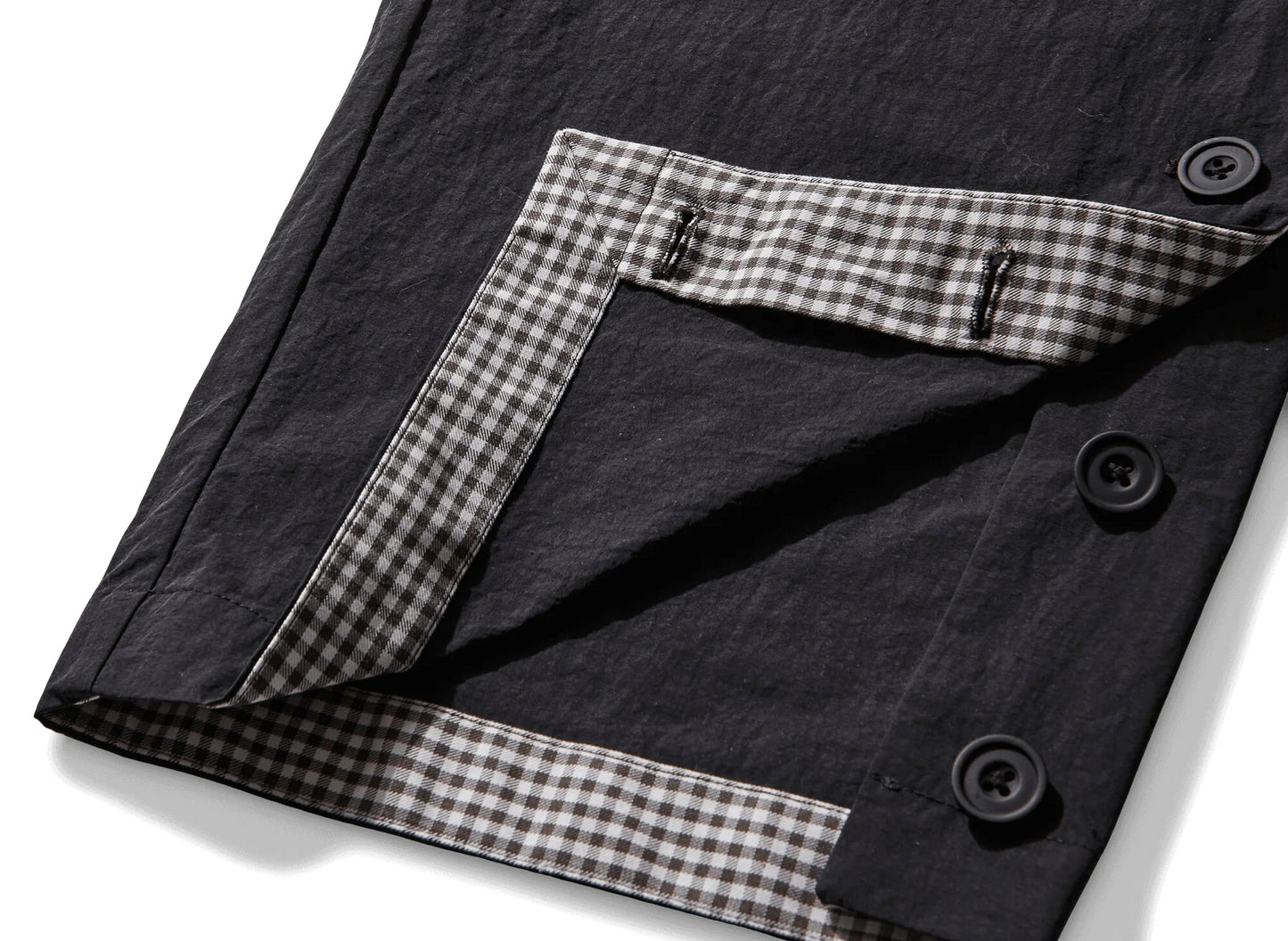 Umbro Antique Nylon Pants in Carbon Black