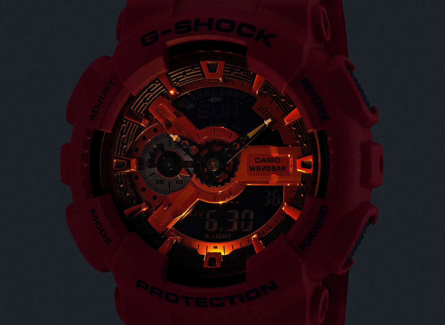 Casio G-Shock 110 Series GA110RRB-4A Uhr