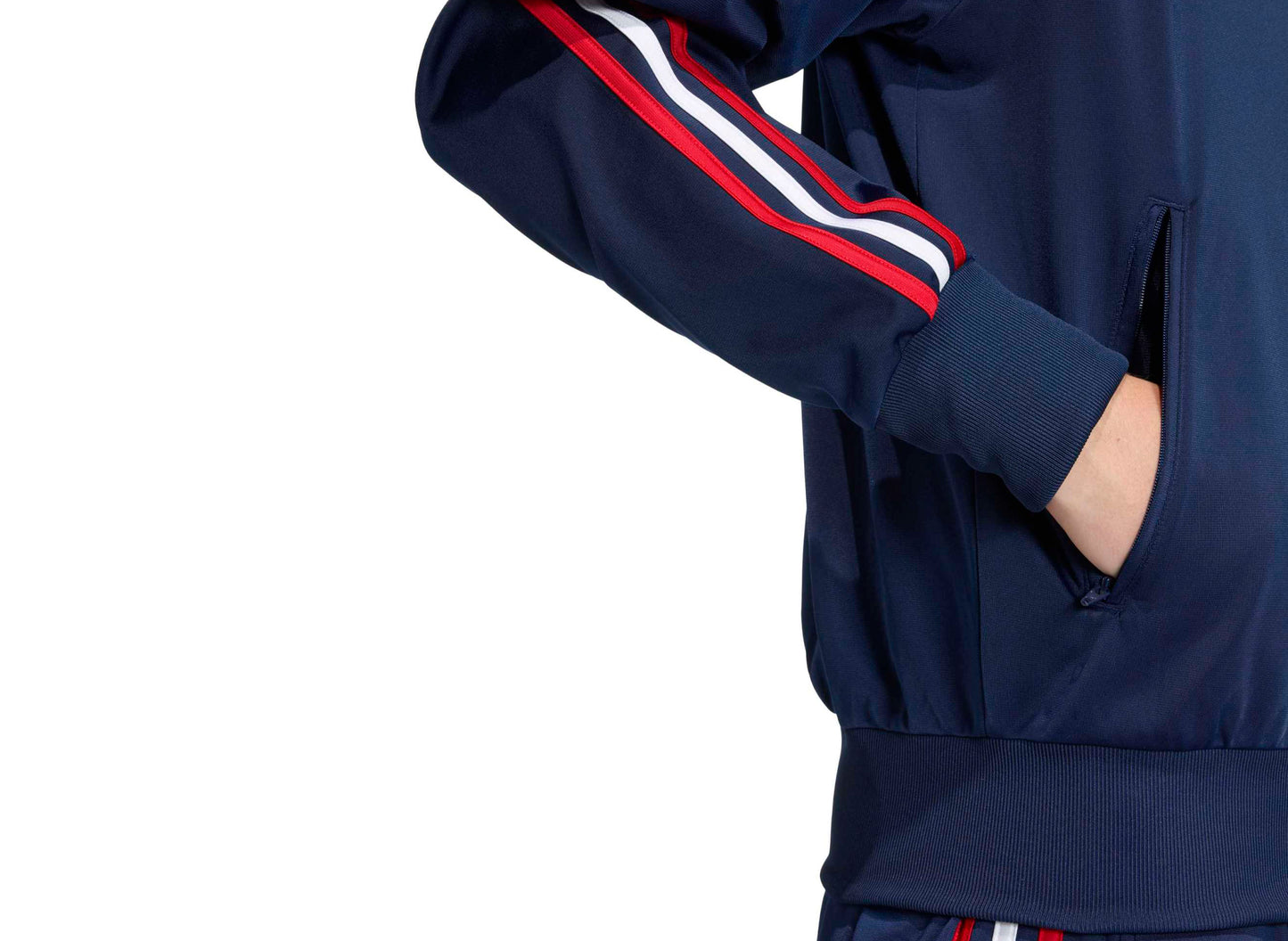 Chaqueta de chándal Firebird de Adidas en «Índigo Noche»