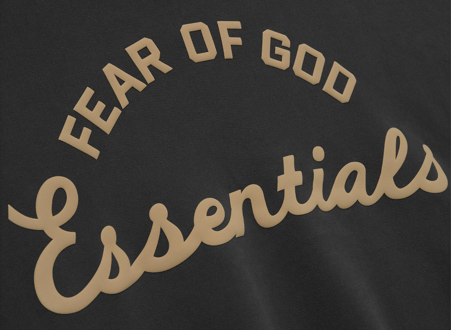 Fear of God Essentials Training 90's Crewneck Sweatshirt 'Faded Black'