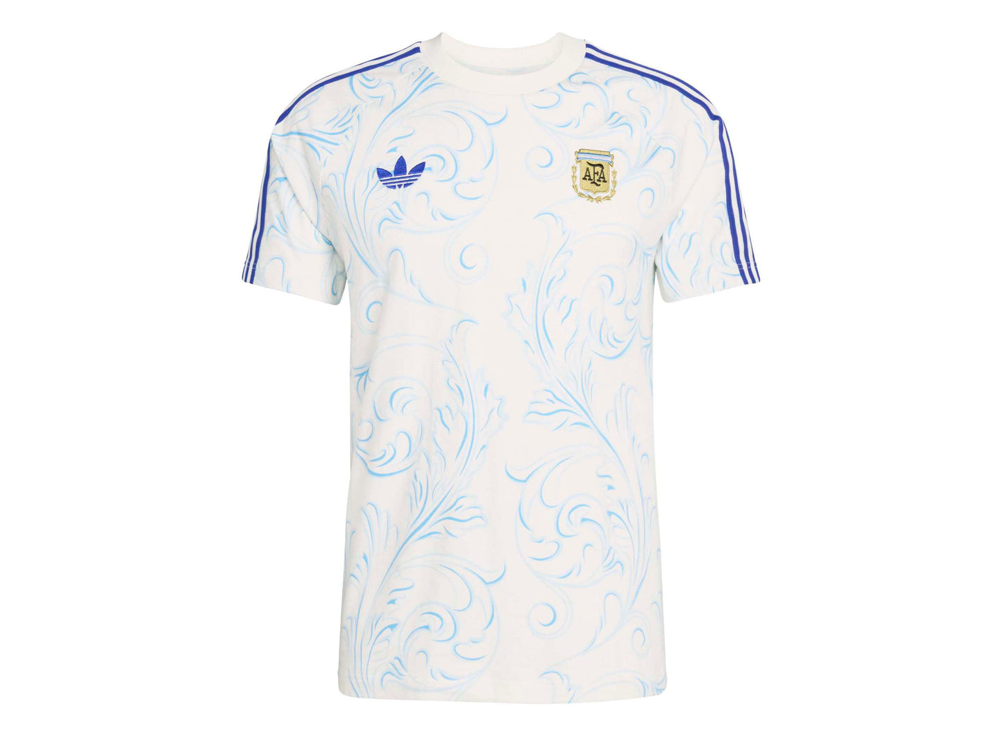 Camiseta Adidas Argentina OG AOP en Blanco Roto