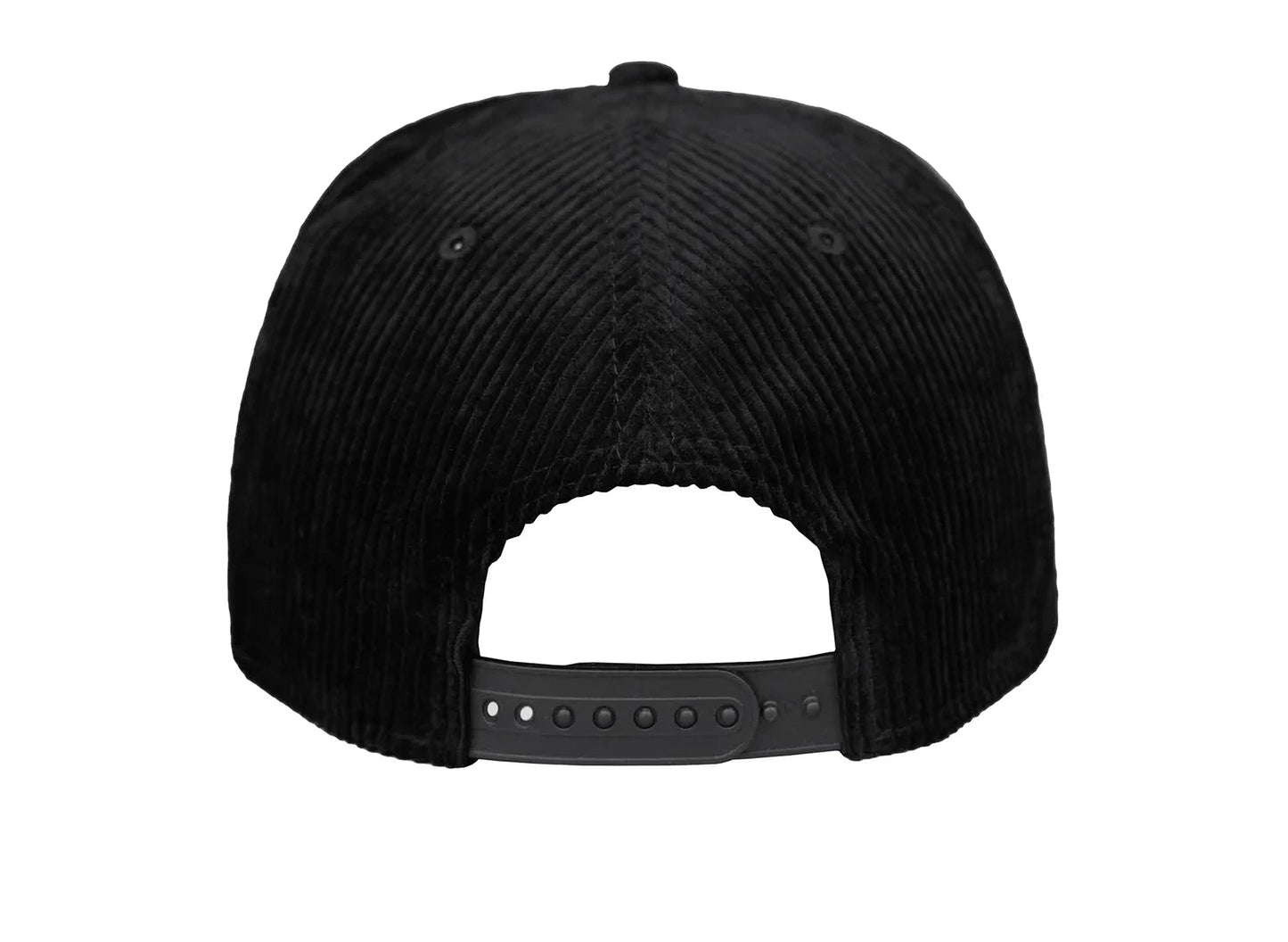 Paper Planes The Original Corduroy 9Fifty Snapback Crown Hat in Schwarz