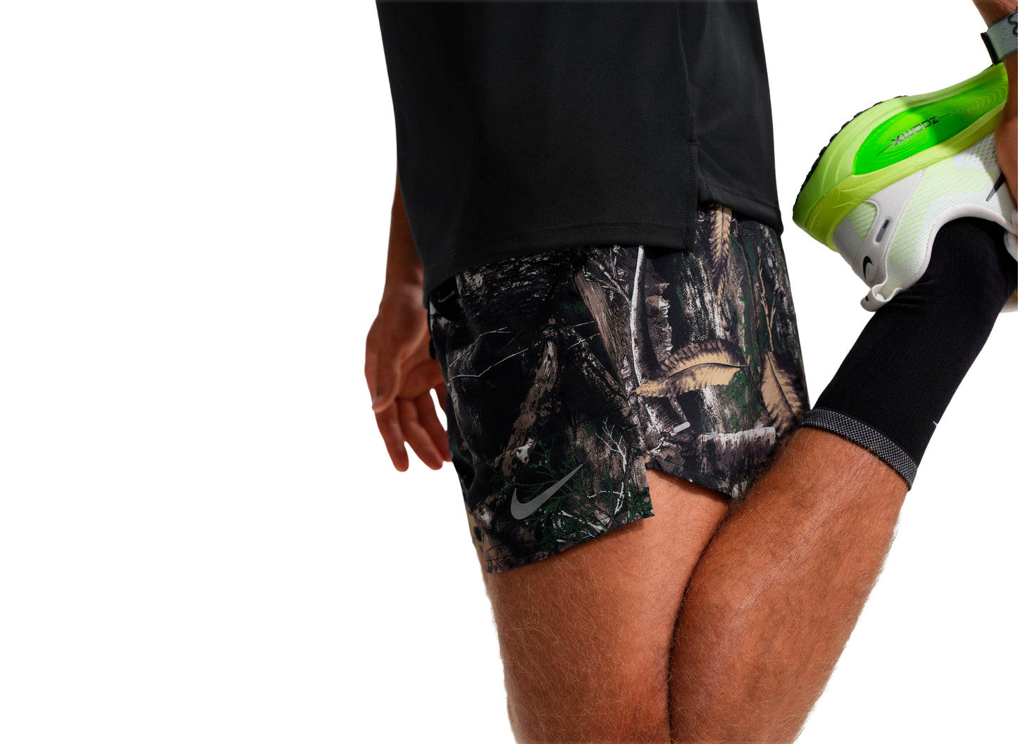 Pantalones cortos de running Nike Stride Dri-FIT de 5" Realtree