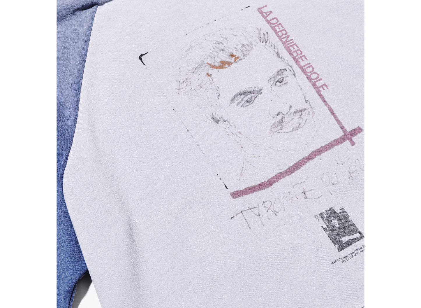 Paly Hollywood tyrones cut off hooded sweatshirt multi — detail 01