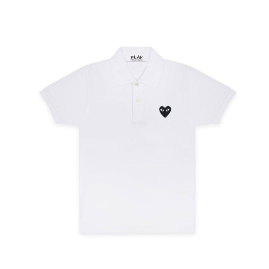 Comme des Garçons Play Hemd mit schwarzem Herz-Logo