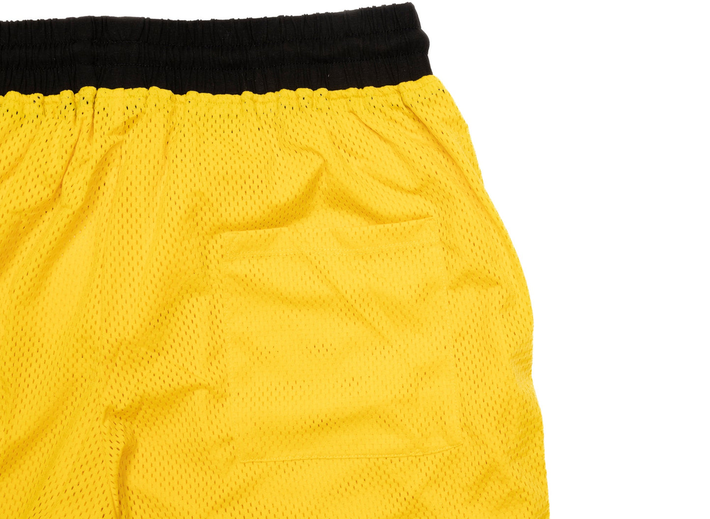 Diet Starts Monday Barbwire Mesh Shorts in Gelb