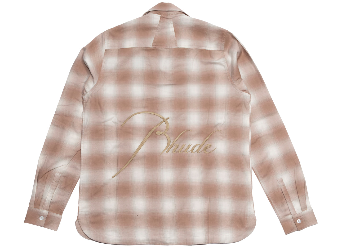Rhude Sand Plaid Flanell