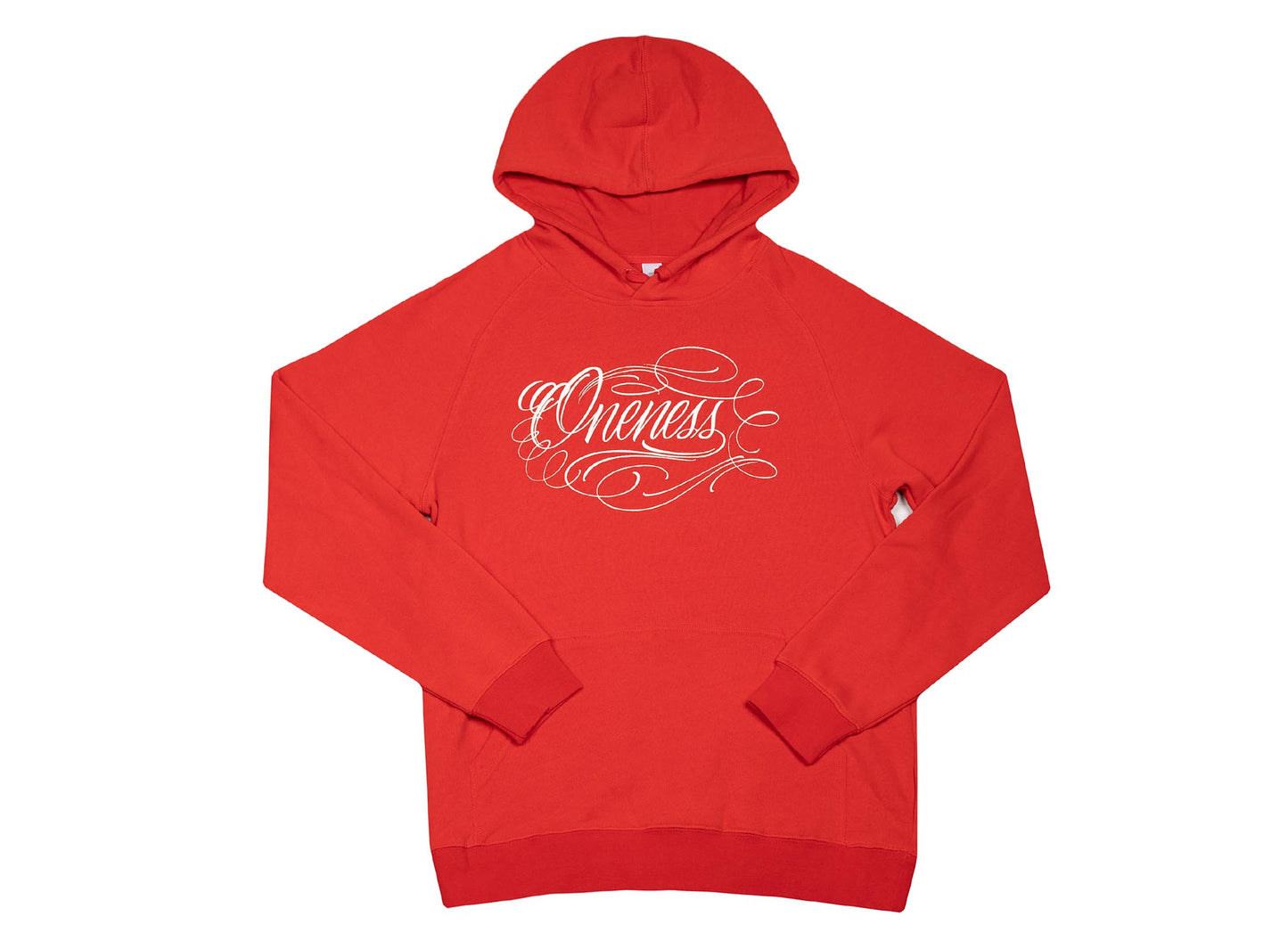 Sudadera con capucha y logo Oneness Script 'Roja'