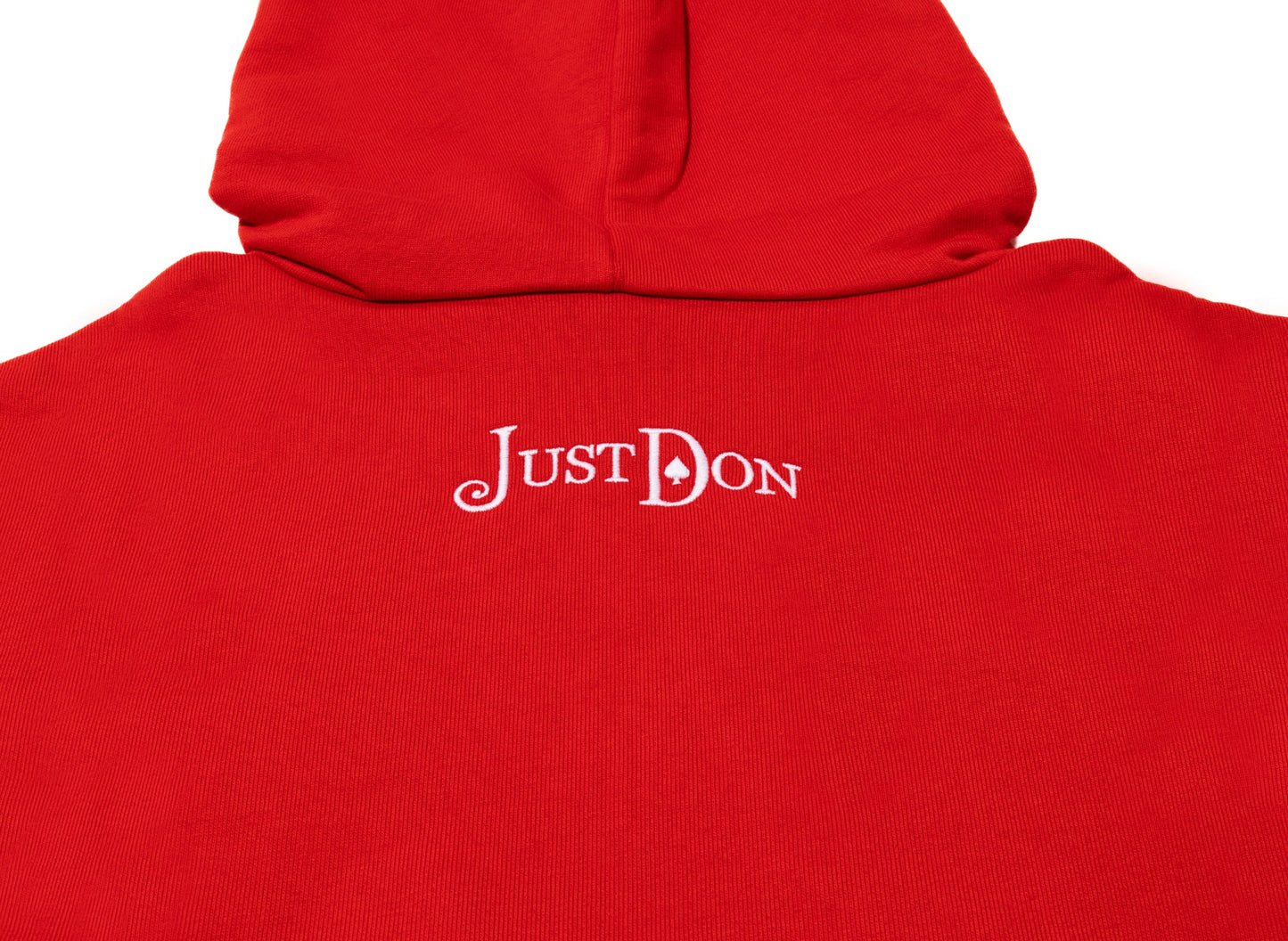 Sudadera con Capucha Just Don Distribuidor Autorizado roja