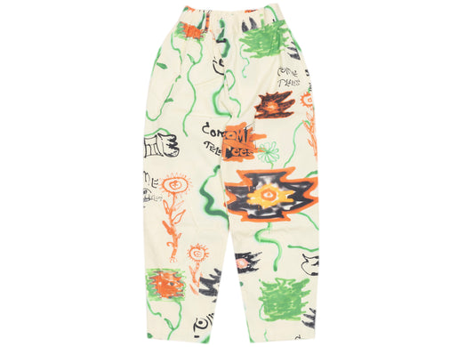 Converse x Come Tees Floral Triangle Chinohose