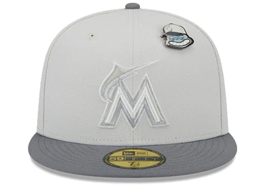 Gorra New Era Outer Space de los Miami Marlins