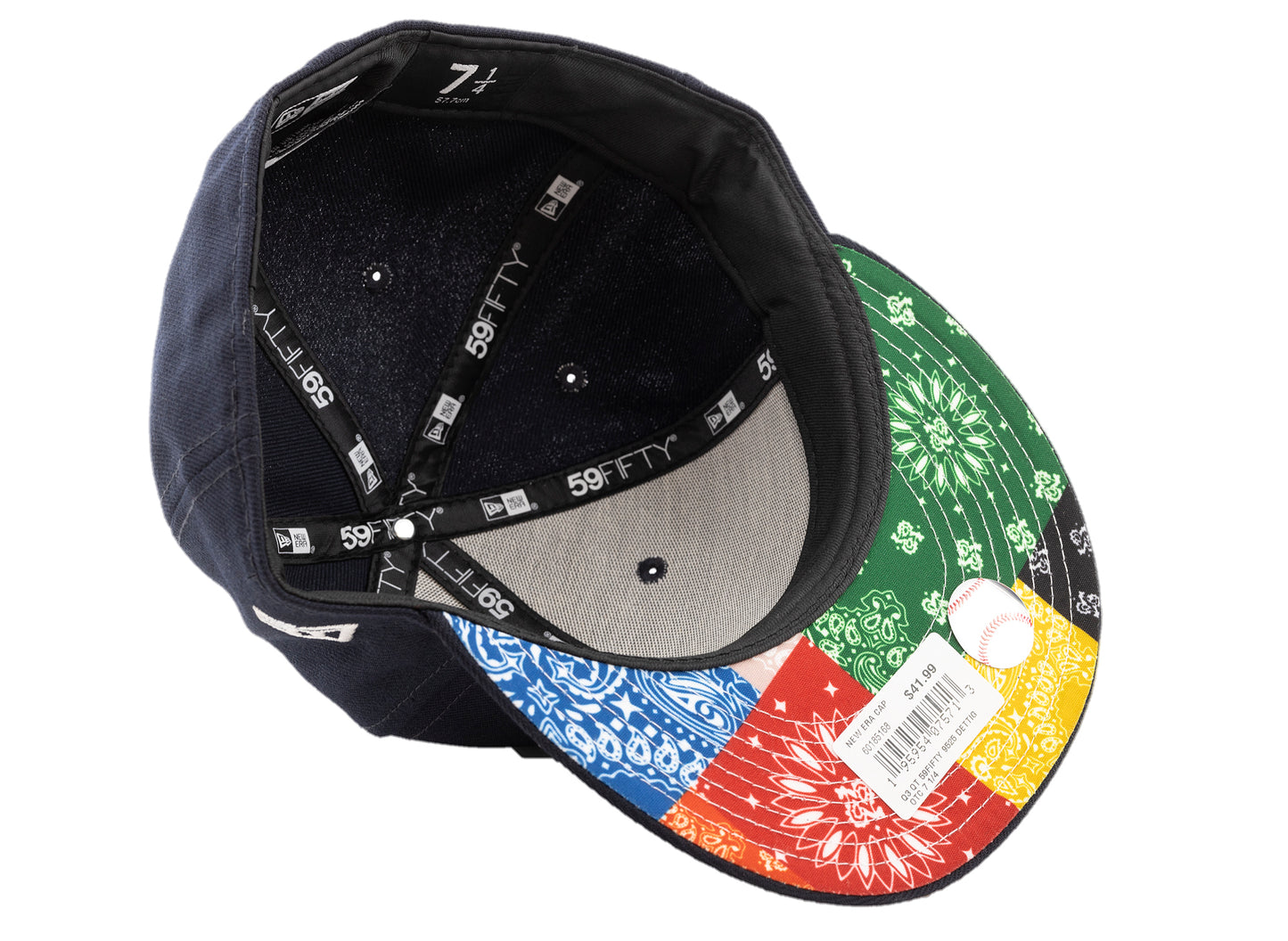 New Era Boston Celtics 59FIFTY Paisley-Krempe Fitted Hat