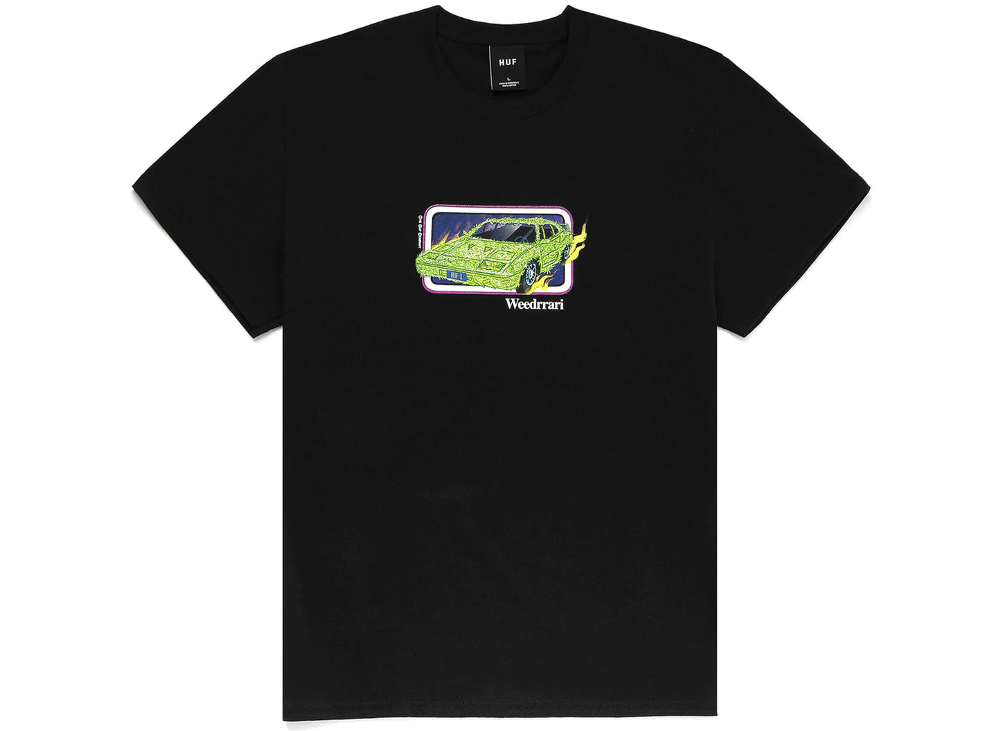 Camiseta HUF Weederrari Manga Corta