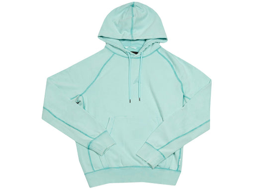 Sudadera con capucha de felpa MJ Washed Wings 'Light Aqua'