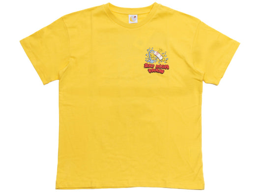 Camiseta estampada Sky High Farm Flatbush en amarillo