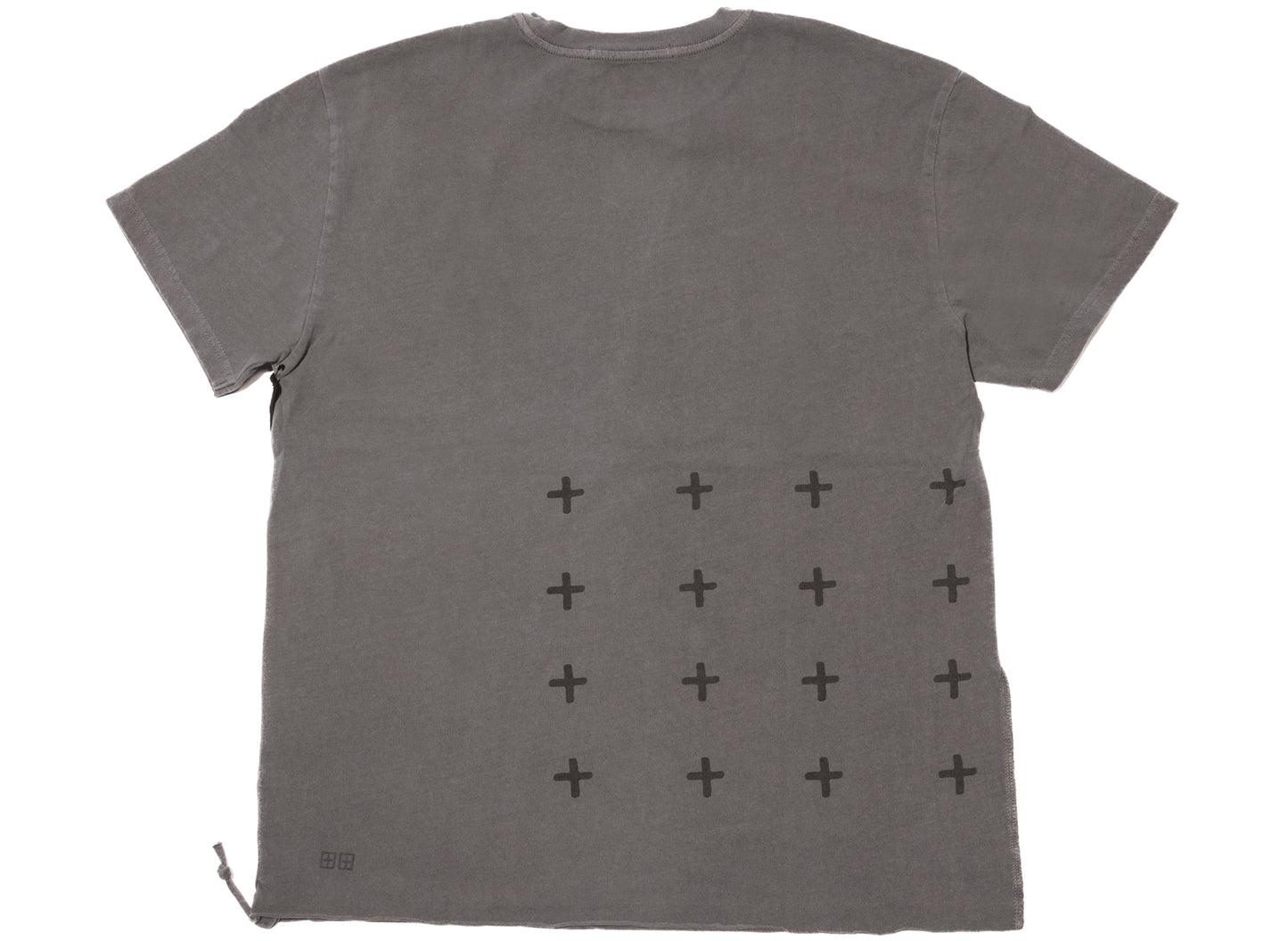 Camiseta de manga corta Ksubi 4x4 Biggie en gris carbón