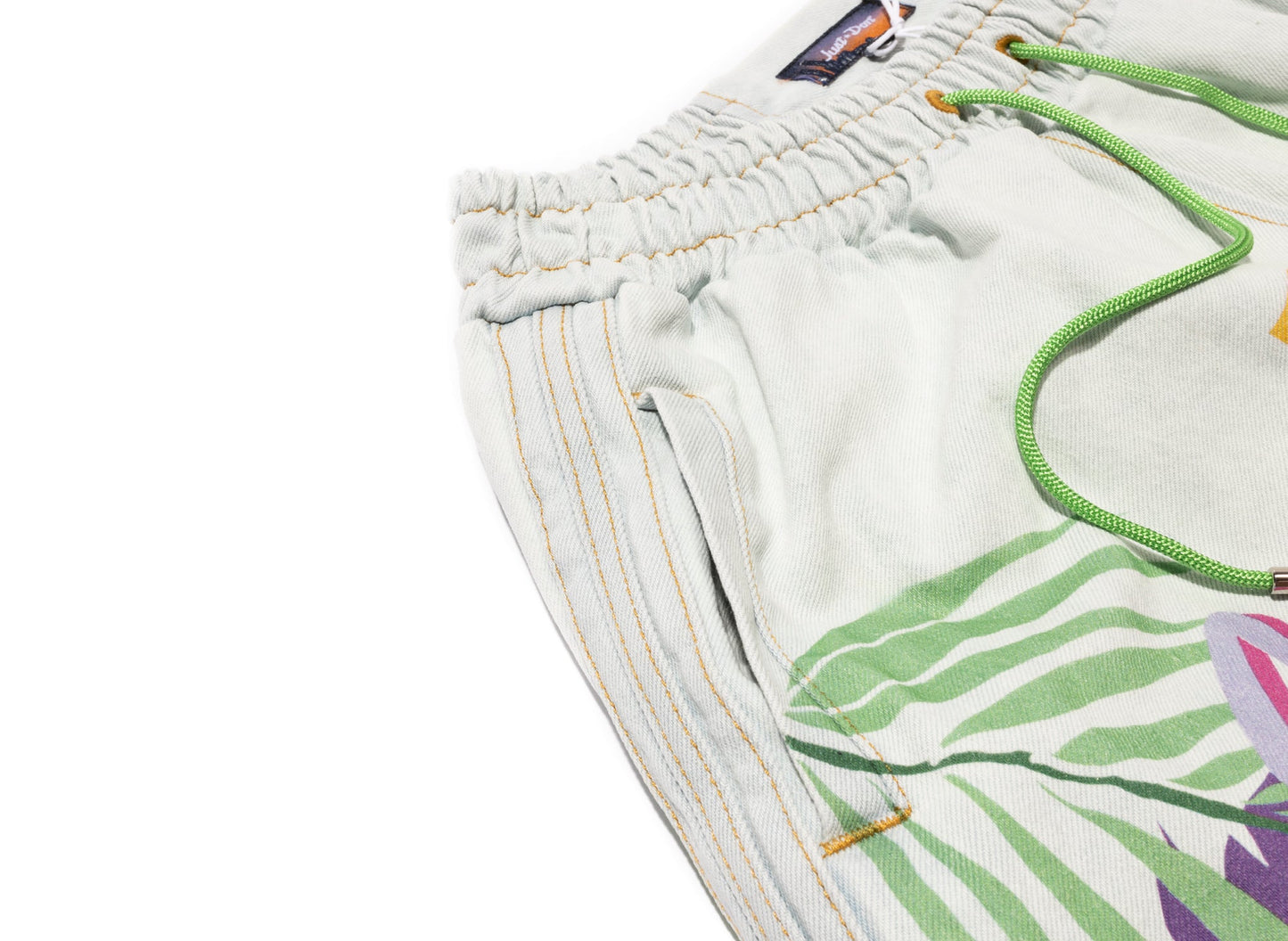 Just Don Denim Tropic Shorts