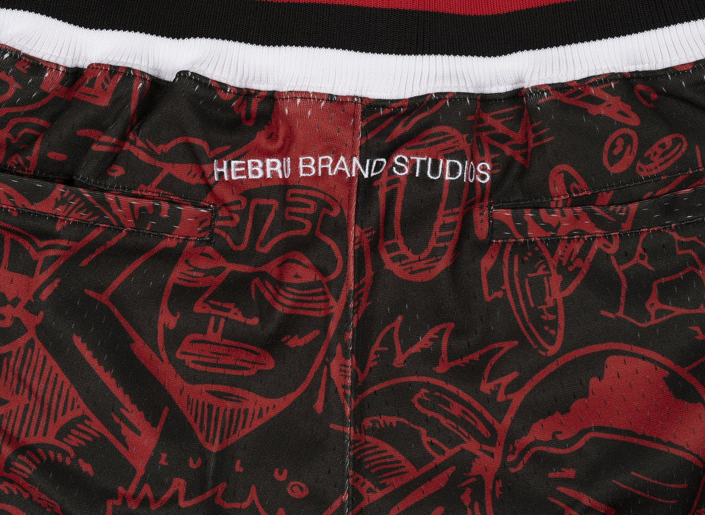 Pantalones cortos NBA Bulls Mitchell & Ness x Hebru Brantley