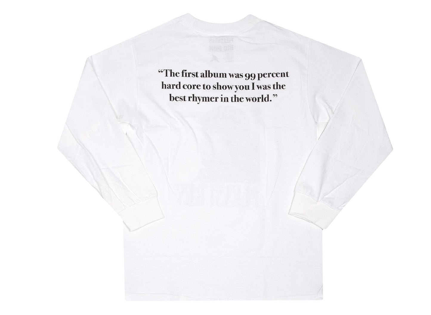 Pleasures X Big Punisher Beware Camiseta de manga larga
