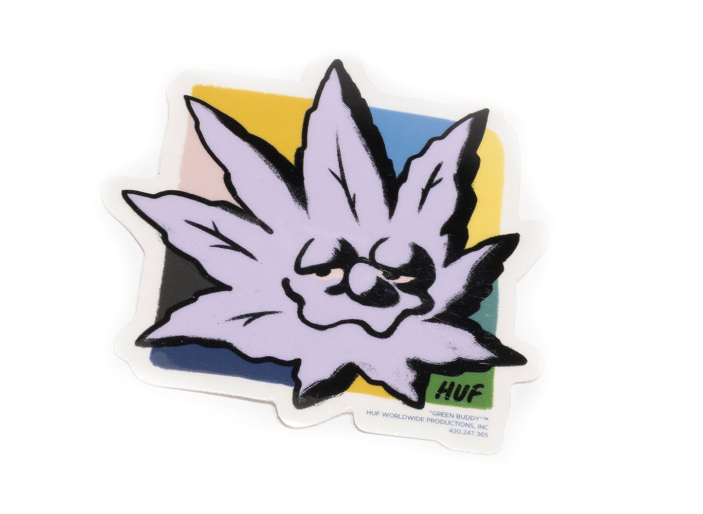 HUF Purple Buddy Aufkleber