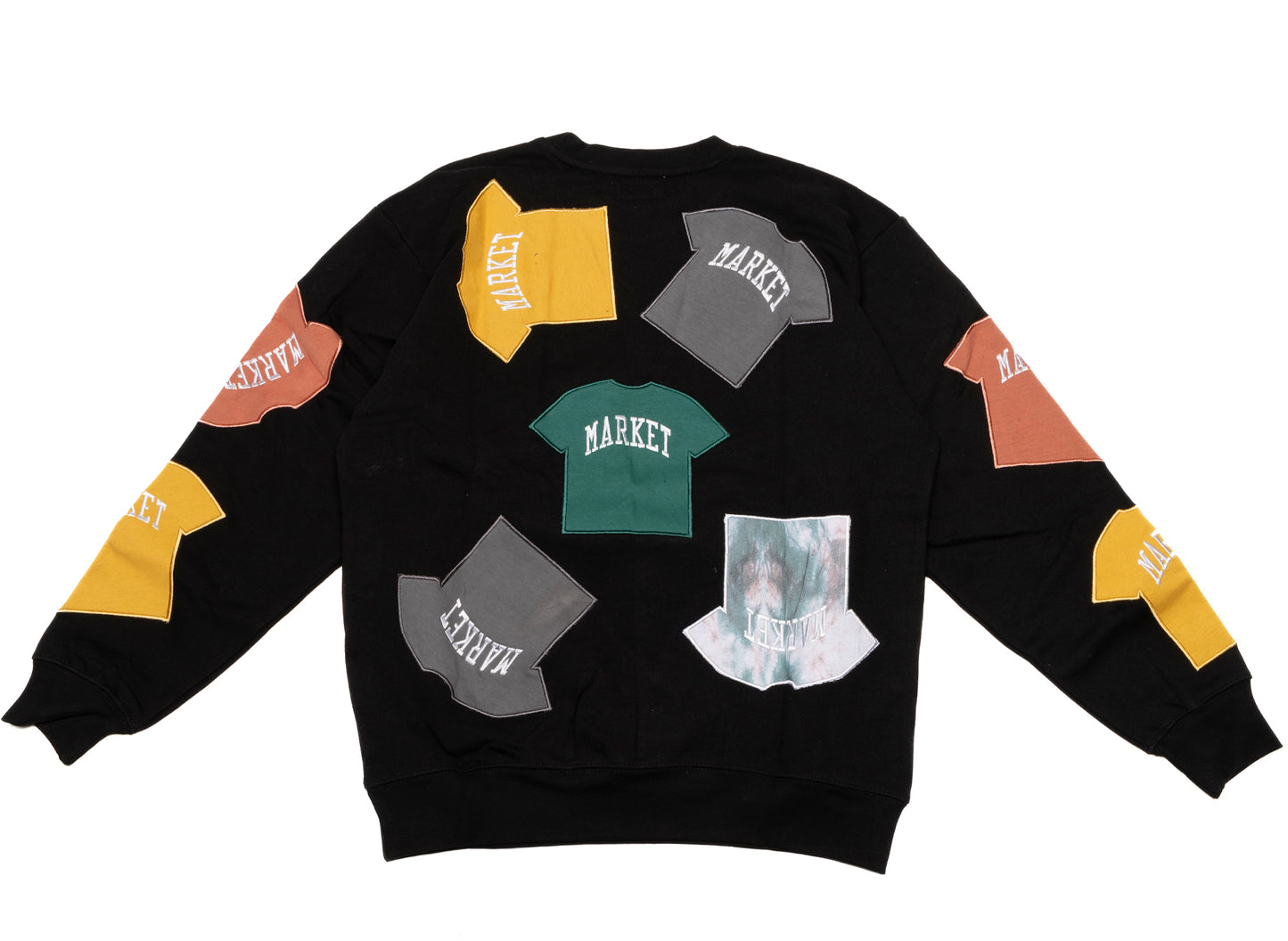 Sudadera Market T-Shirt Patch Cuello Redondo