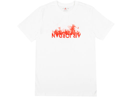 Camiseta gráfica Jordan AJ4 para hombre en blanco