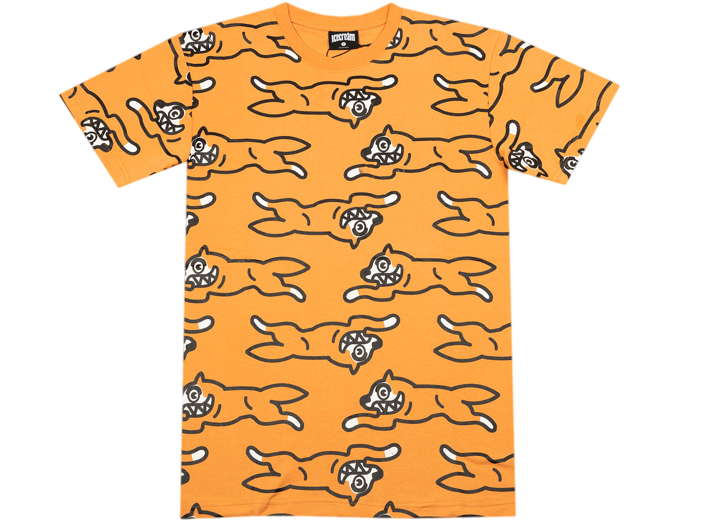 Ice Cream Repeat Offender Kurzarm-Strickshirt in Copper Tan