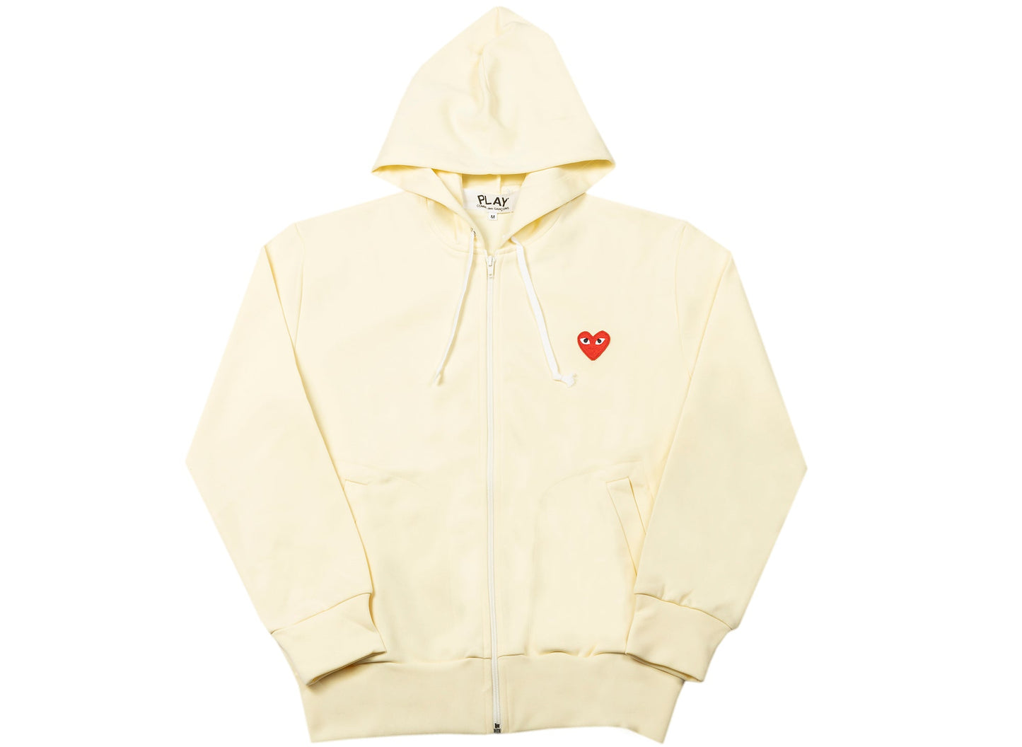 Comme des Garçons PLAY Heart Reißverschluss-Hoodie