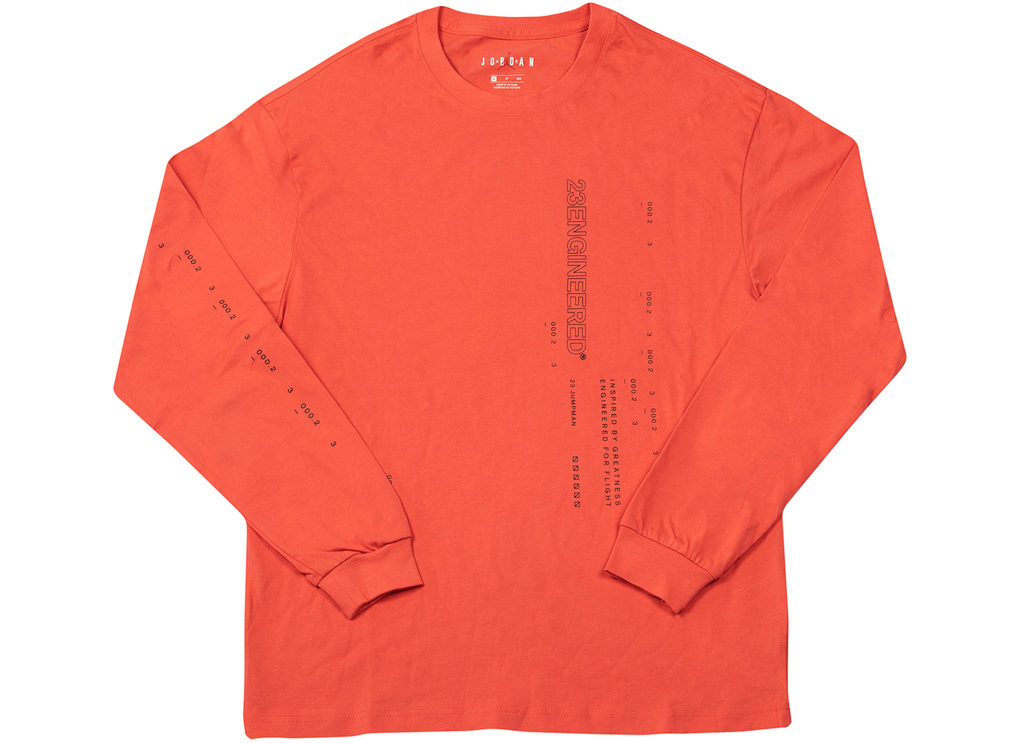 Jordan 23 Engineered L/S en rojo