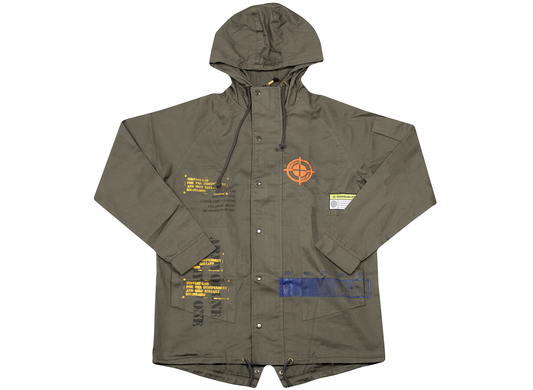 INDVLST Handbedruckte Army of One M65 Jacke