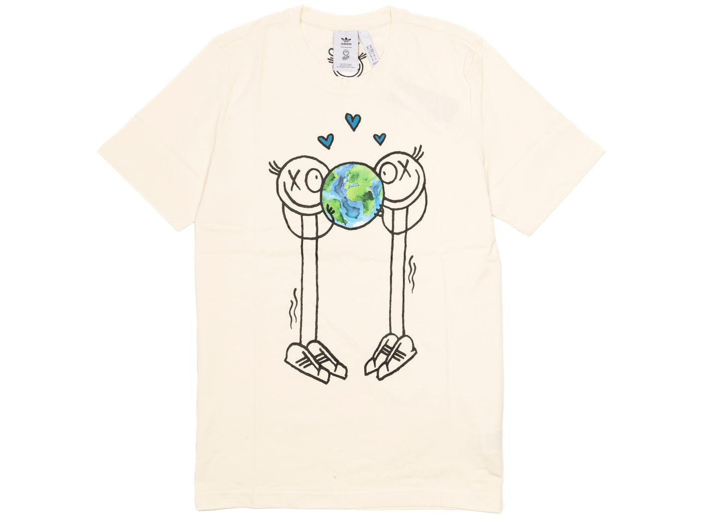 Adidas x Andre Saraiva Tee in Non-Dyed