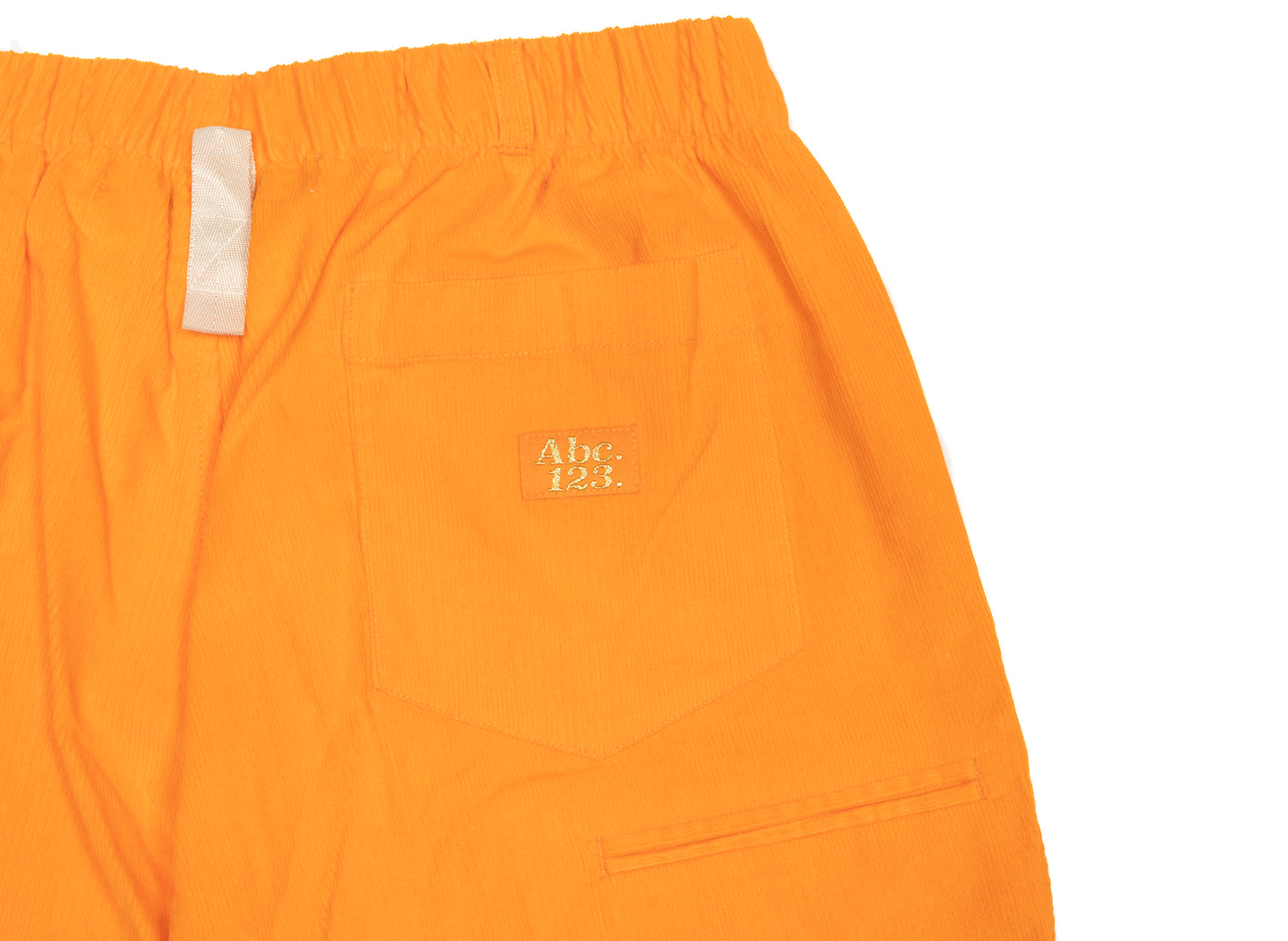 Advisory Board Crystals Abc. 123. Corduroy Work Pants in Carnelian Orange - view 2