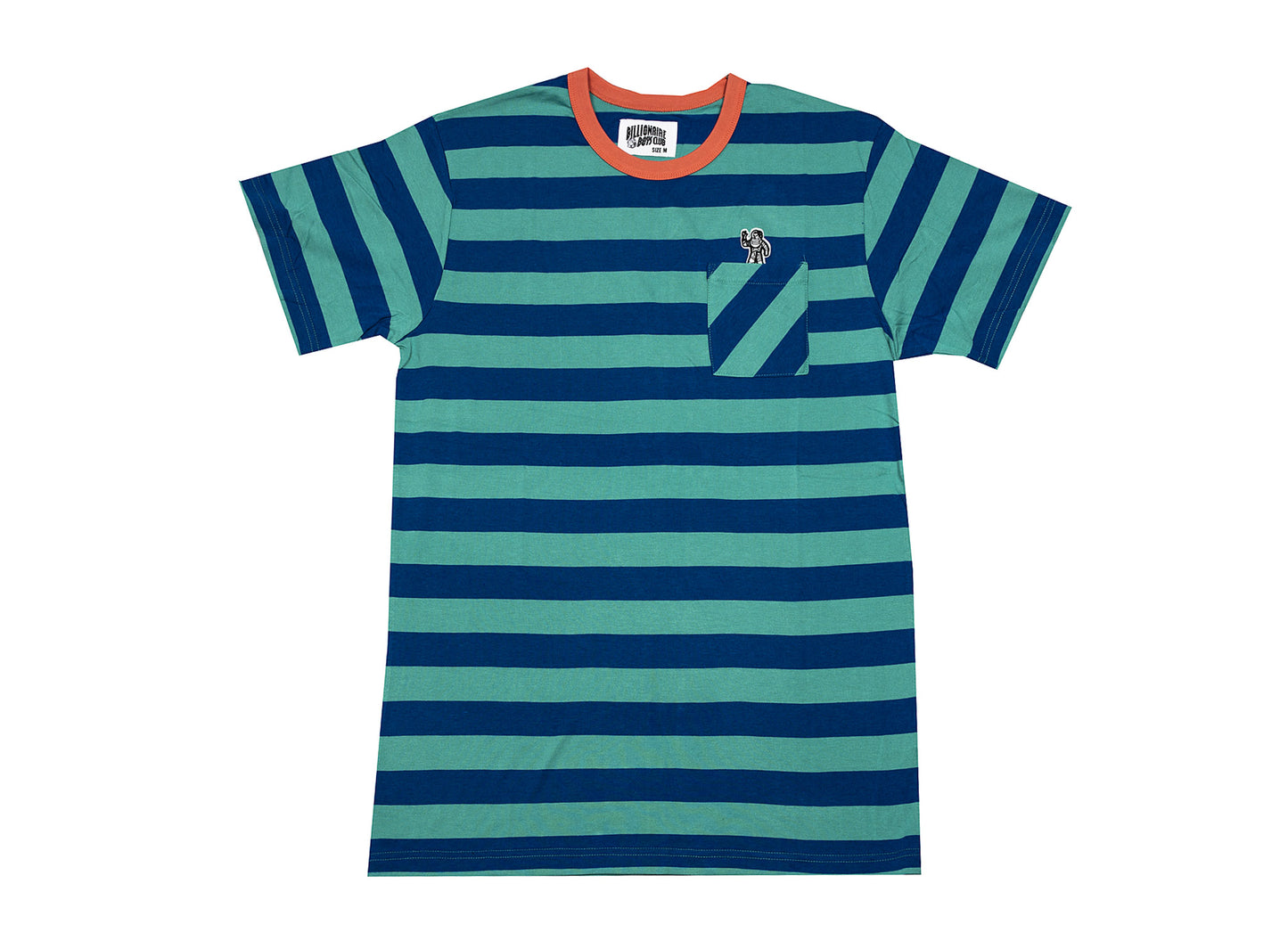 BBC Astro Stripe S/S Knit in Baltic