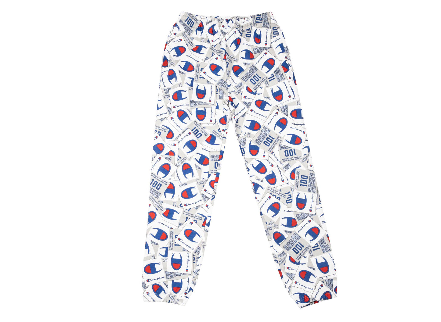 Champion Super Fleece 2.0 Pants 'AOP' in Jock Strap Scatter