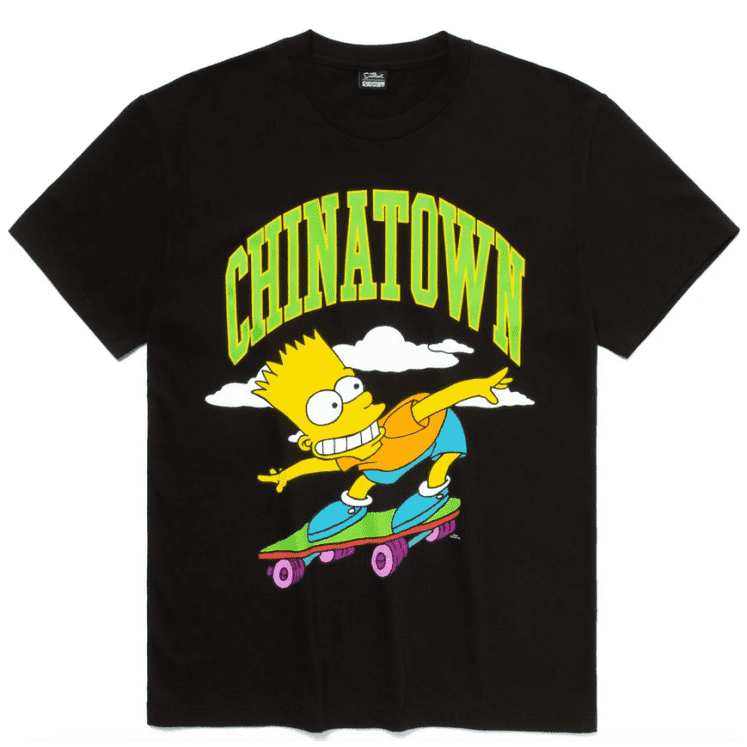 Chinatown Market Cowabunga Arc Tee in Black