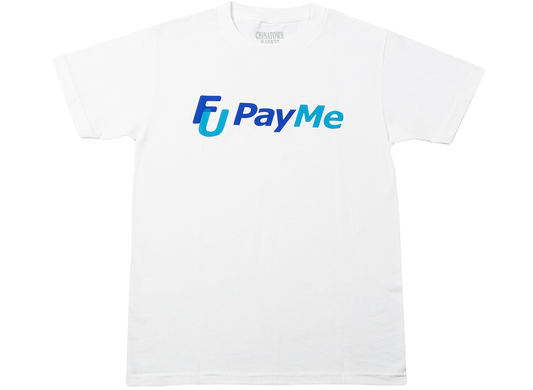 Chinatown Market Pay Up Tee in White
