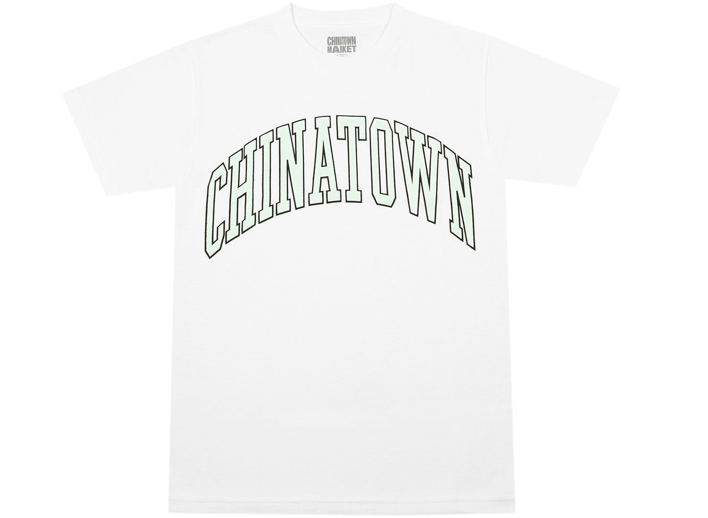 Chinatown Market Seafoam Puff Arc Tee