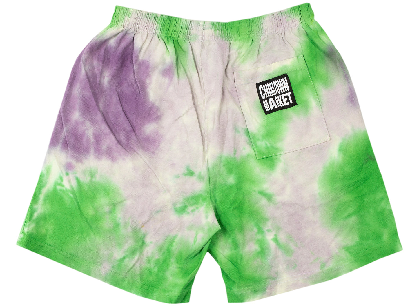 Pantalones cortos de chándal Chinatown Market Smiley Multi 'Tie Dye'