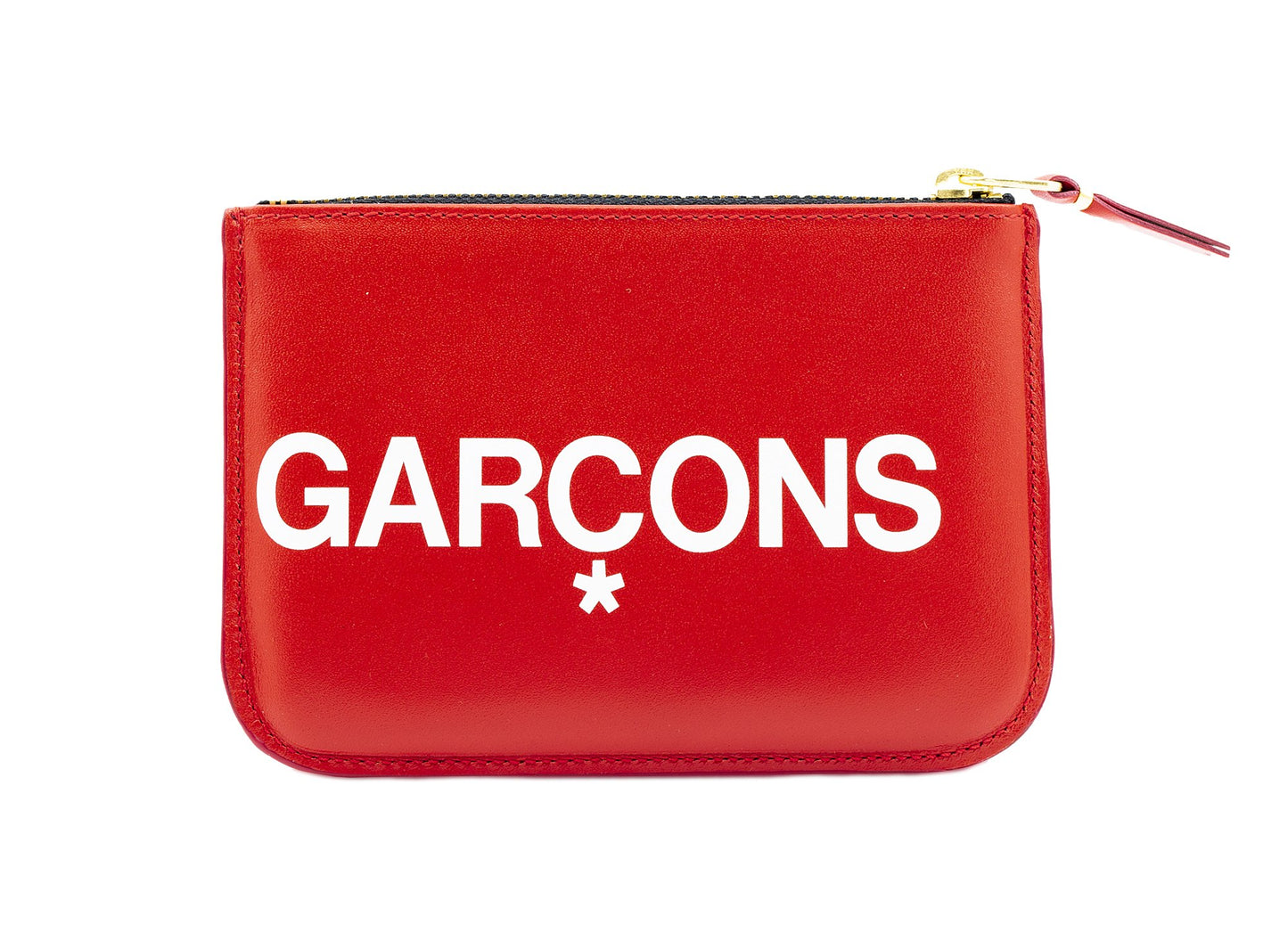 Comme des Garçons Huge Logo Wallet 'Red'
