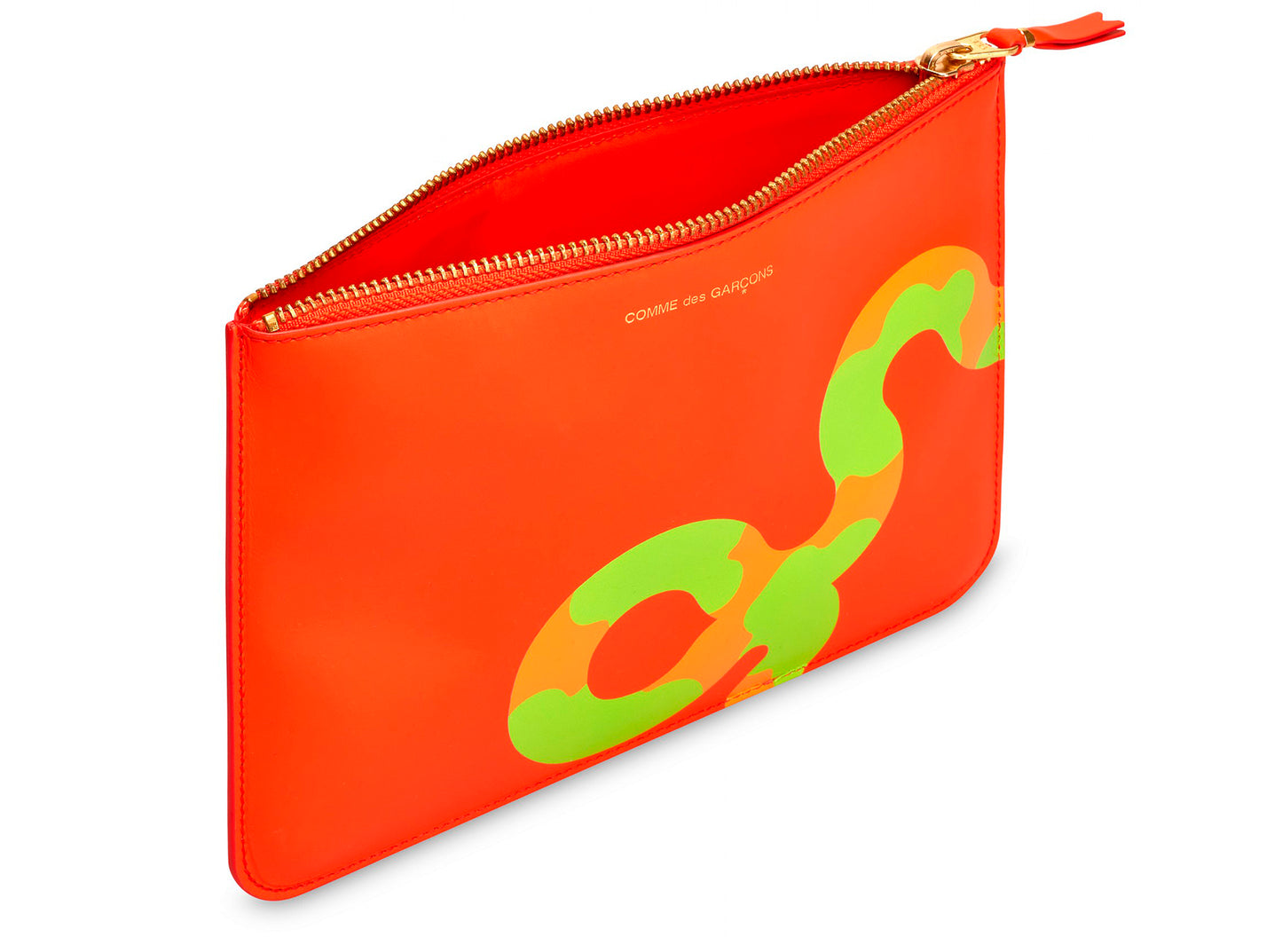 Comme des Garçons Ruby Eyes Wallet in Orange