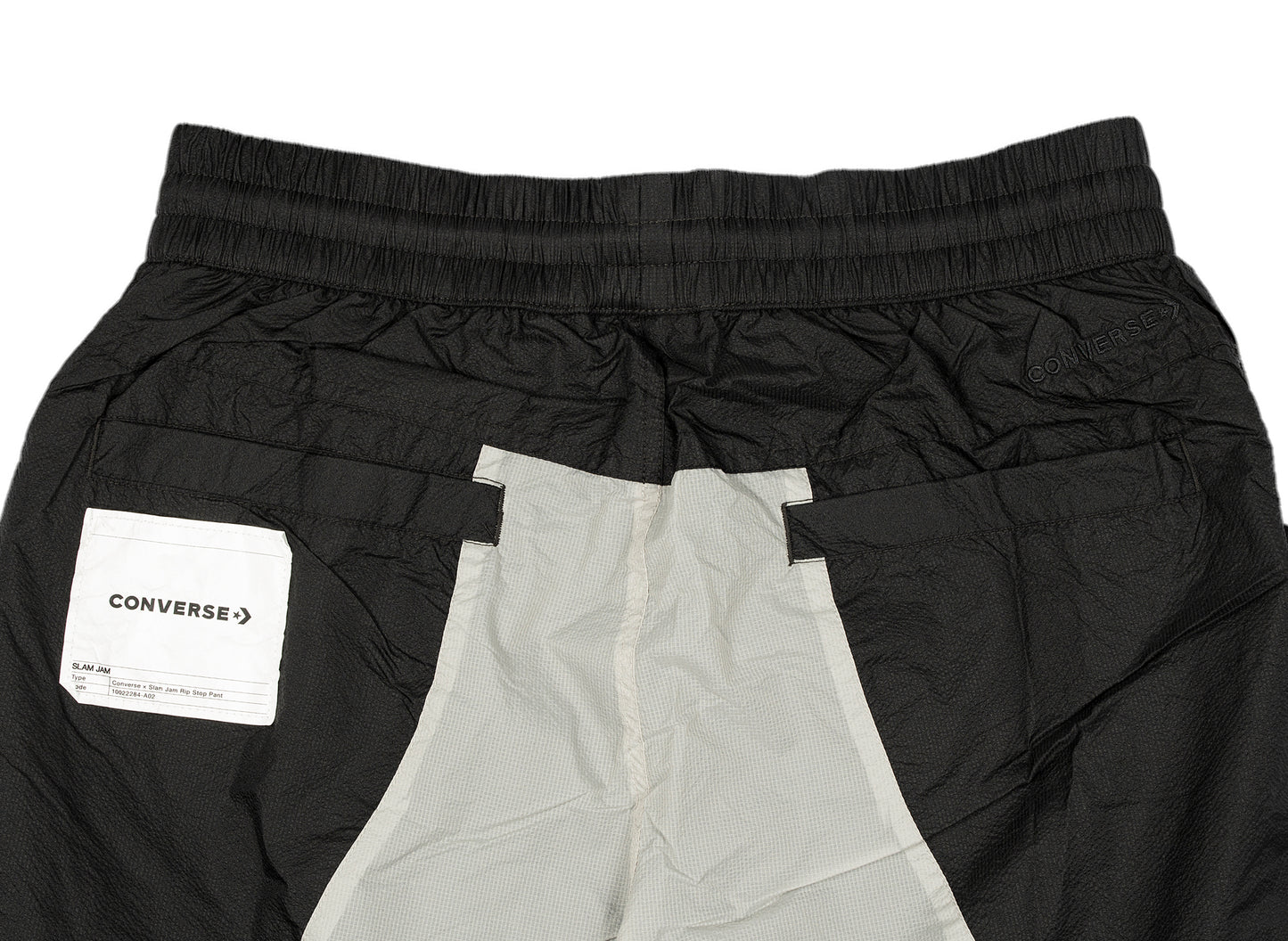 Converse x Slam Jam Rip Stop Pants in Black