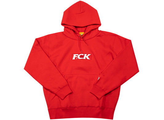 Fucking Rabbits FCK Hoodie in Red