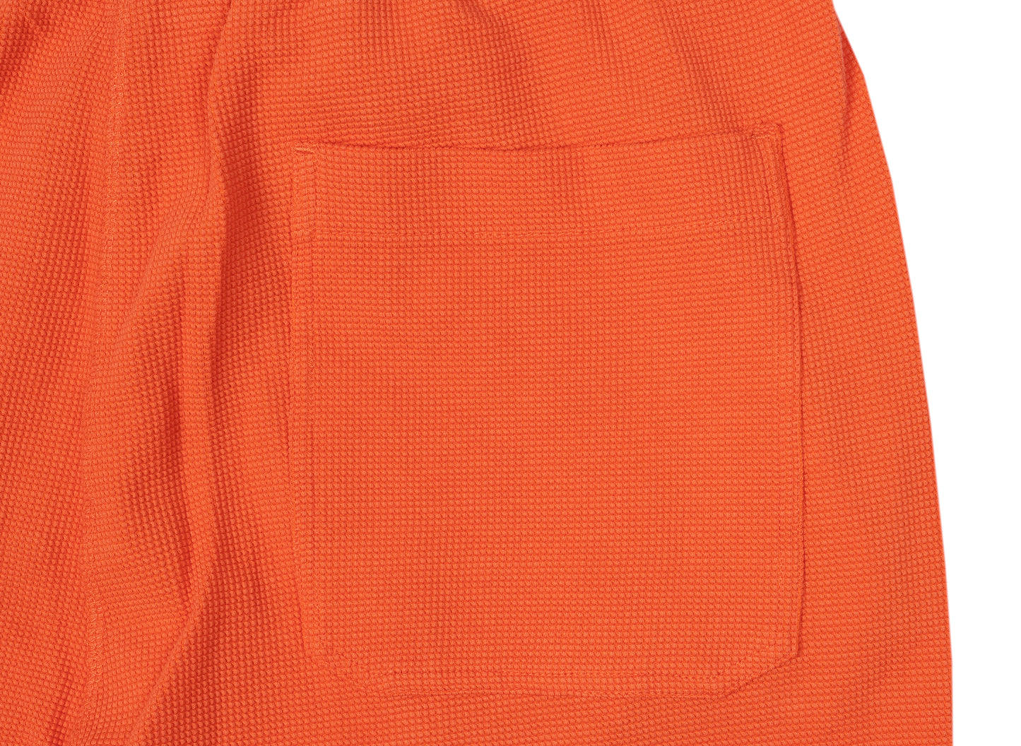 Helmut Lang Waffle Sweatpants in Industrial Orange