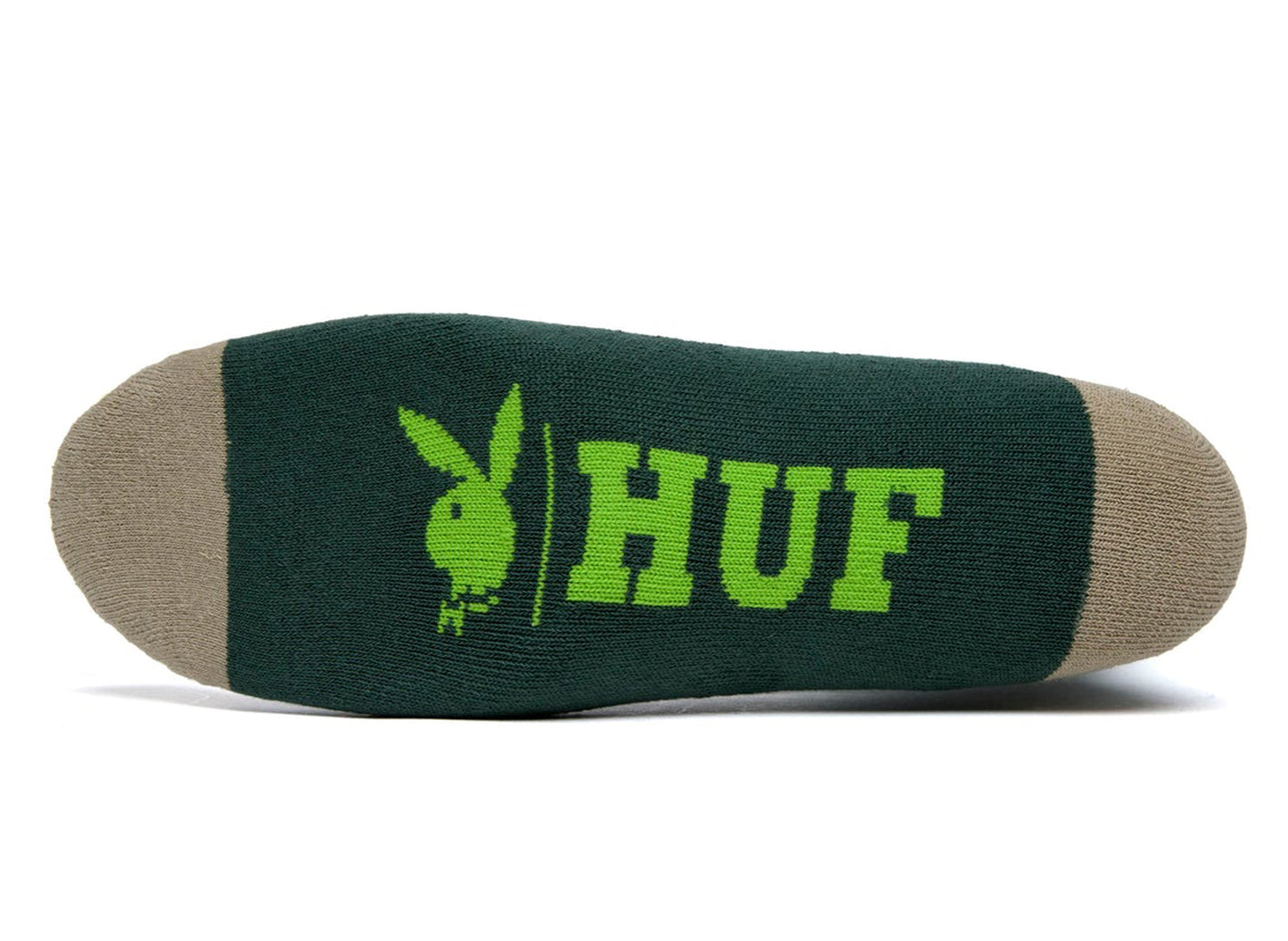 HUF Rabbit Head Crew Socks in Forest Green