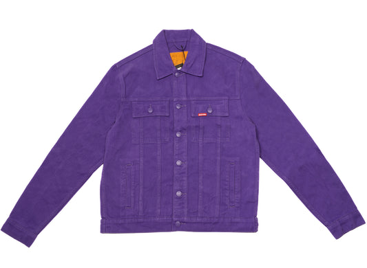 Ice Cream Dagger Denim Jacket in Prism Violet