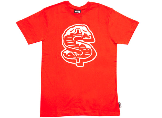 Ice Cream Dollar S/S Tee in Red