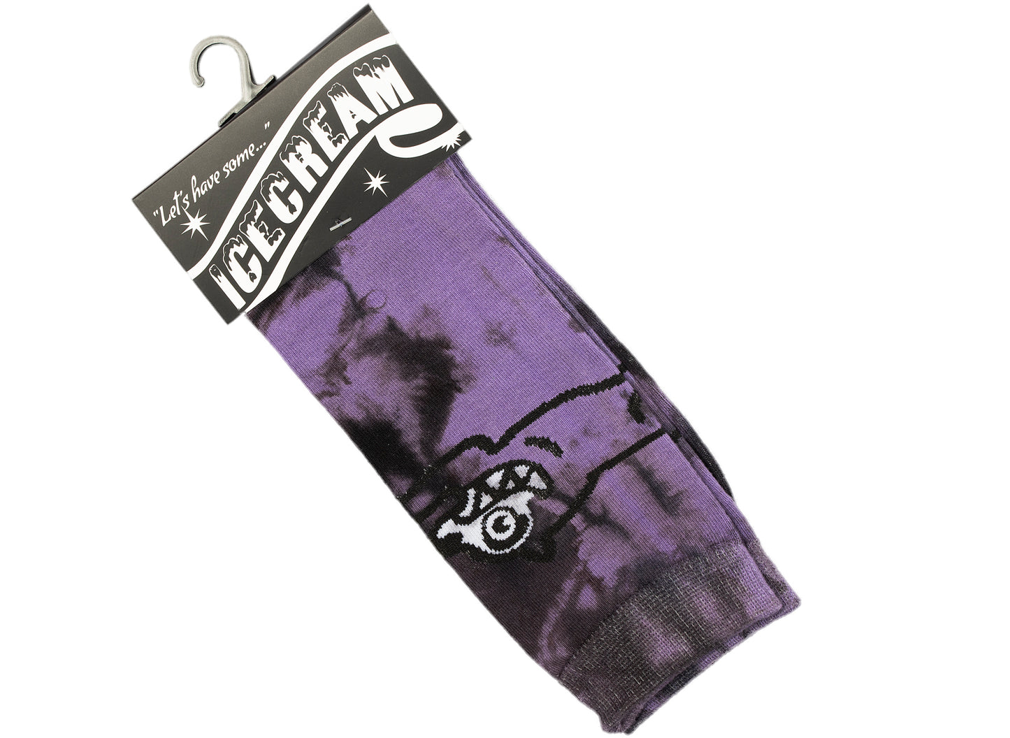 Ice Cream Double Dip Socken in Lila