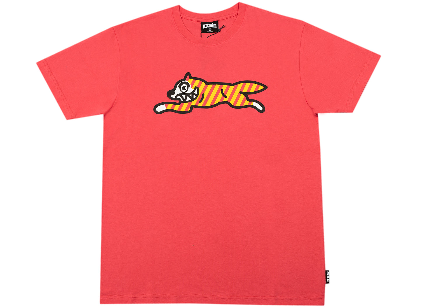 Ice Cream Yikes Stripes T-Shirt in Rot